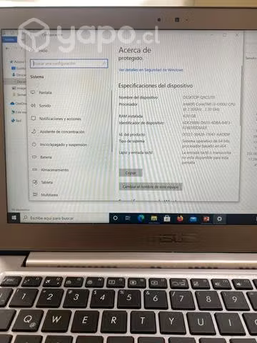 Notebook Asus ux303u - Imagen 4