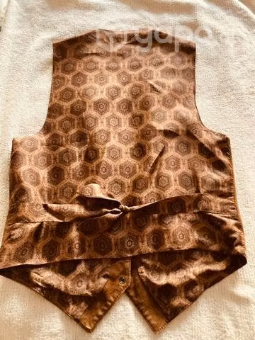 Gillet o chaleco sin mangas de gamuza