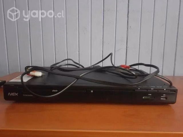 Reproductor de dvd marca nex con detalles