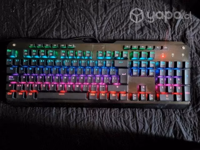 Teclado mecanico reddragon indrah switches red - Imagen 2