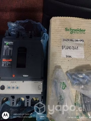 Breaker Schneider caja moldeada (nuevos)