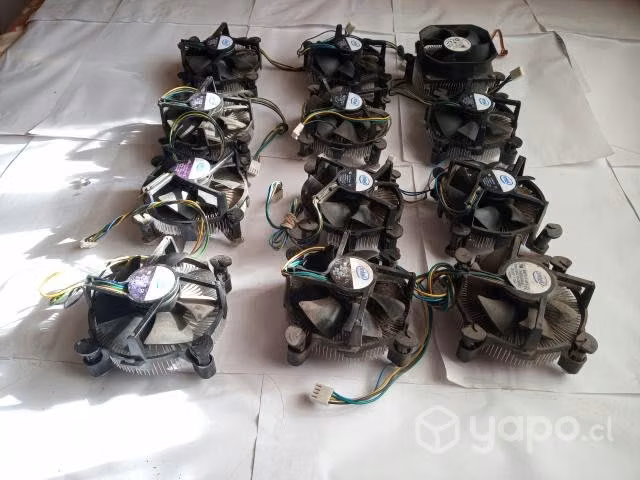 Ventilador con Disipador de Procesador Placa PC - Imagen 2