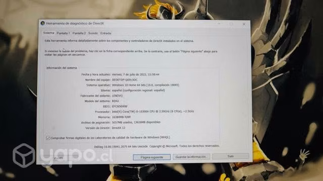 Notebook Lenovo legión 5 - Imagen 5