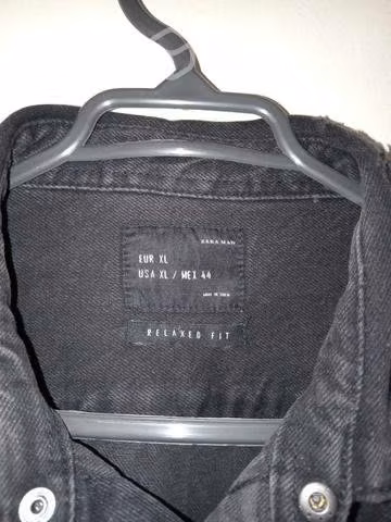 Camisaco Zara de jeans - Imagen 4