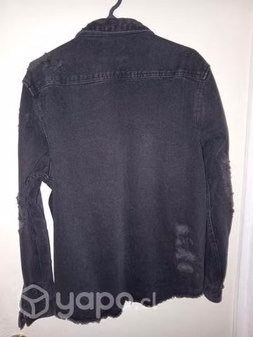 Camisaco Zara de jeans - Imagen 5