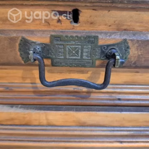 Buffet, mueble antiguo, madera-mármol-espejo