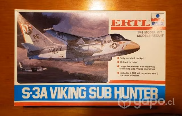 Avion armable S-3 Viking 1/48