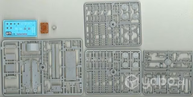 Maqueta armable tanque alemán sd.kfz. 140/1-75 - Imagen 4