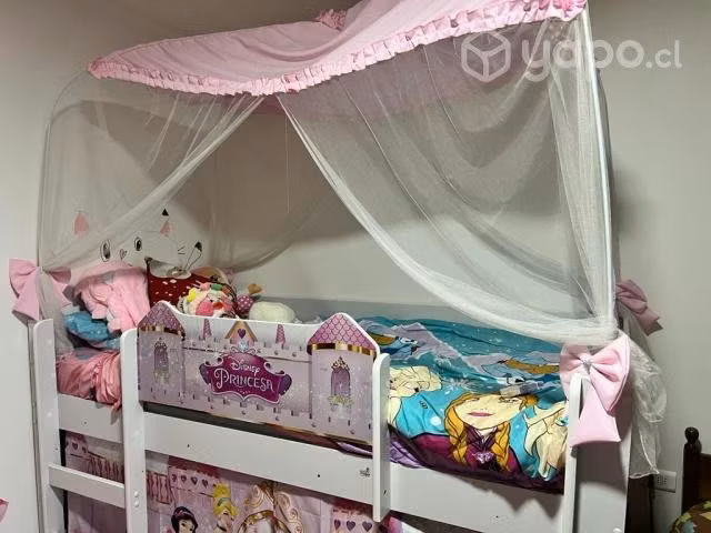 Cama princesas disney 1 plaza