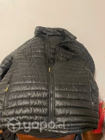 2 parkas negras caballero