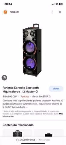 Parlante máster g - Imagen 3