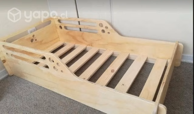 cama Montessori transición de 0 a 6 años de
