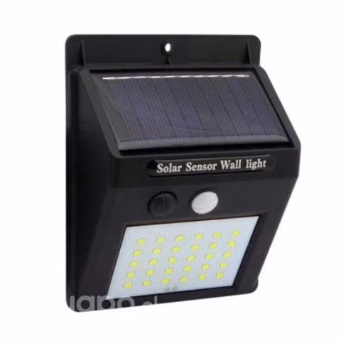 Foco Solar 30 LED Con Sensor De Movimiento