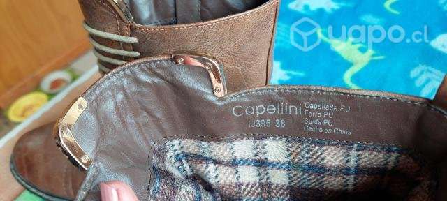 Botas cortas cafe-caramelo - Imagen 2