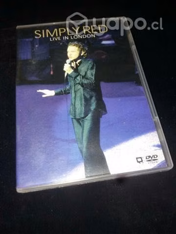 Película Musical Simply Red Live in London dvd
