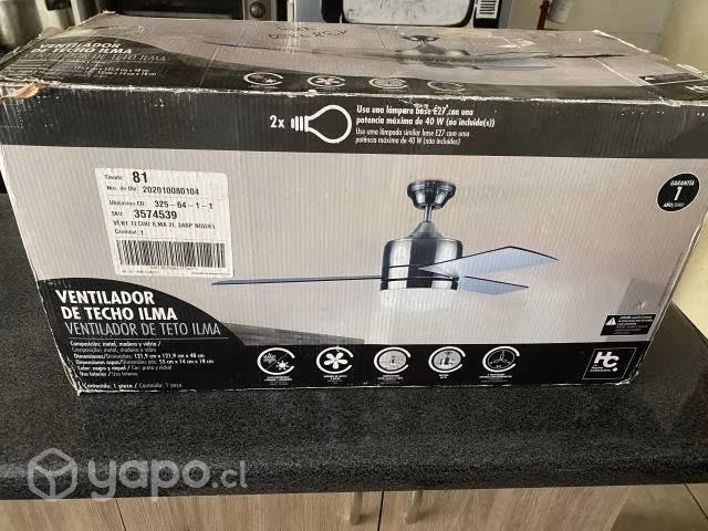 Ventilador de techo