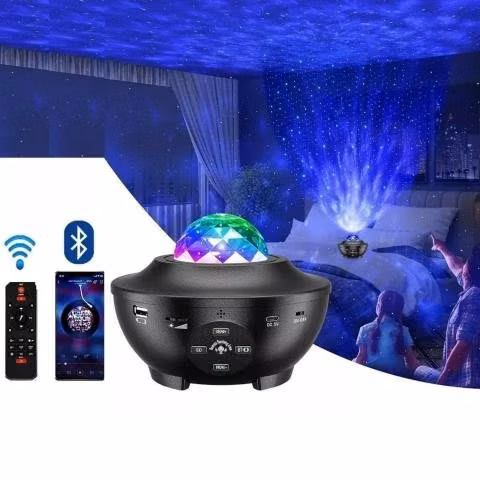 Proyector Galaxia Estrellas Led Y Sonido Bluetooth