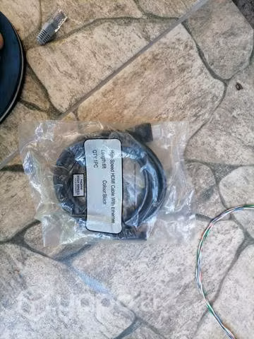 Cable eternet, hdmi cable 8 de poder - Imagen 2