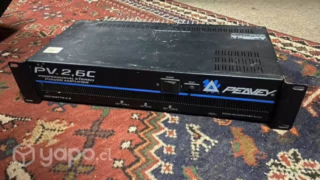 Amplificador de poder Peavey PV 2.6C - Imagen 2