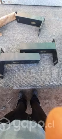 Soportes de pared para estantes o repisas laterale - Imagen 4