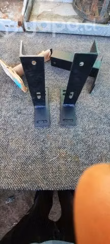 Soportes de pared para estantes o repisas laterale - Imagen 2