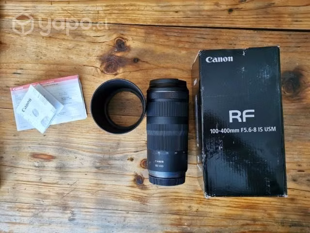 Zoom canon RF 100-400 nuevo
