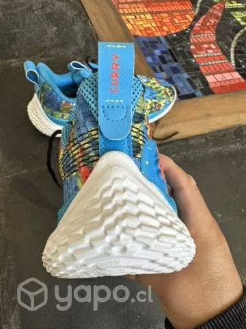 Zapatillas curry 10 Under Armour usada dos veces - Imagen 3