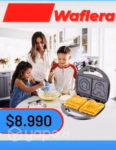 Waflera y sándwichera nuevas