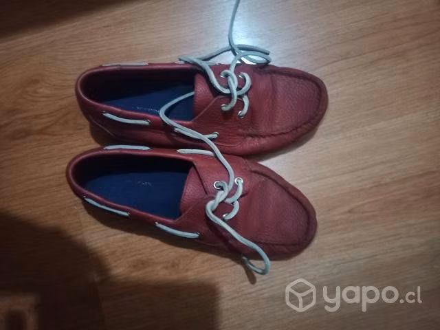 Mocasines rojos mujer num 36-37 - Imagen 4