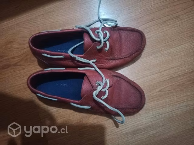 Mocasines rojos mujer num 36-37