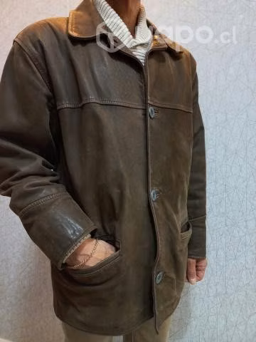 Chaqueta 3/4 de cuero