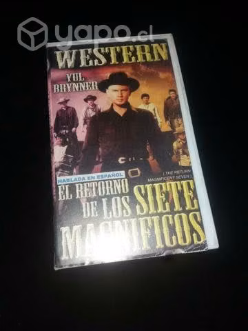 Película El retorno de los siete magníficos vhs