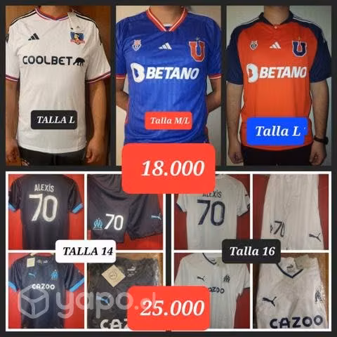 Camiseta y conjunto de fútbol hombre