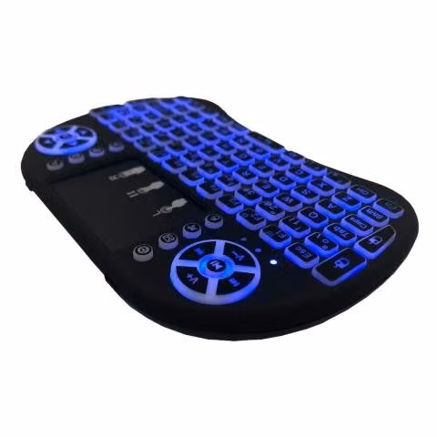 Mini Teclado Inalámbrico Touchpad Smart TV Retroil