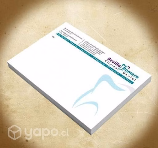 Recetarios médicos, dentales y veterinarios