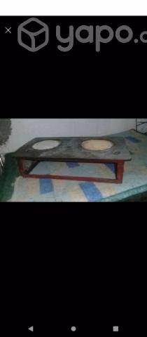 Anafe antigua funcionando 2 paneles
