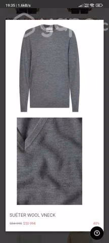 Sweater Calvin Klein hombre, solo 1 uso - Imagen 5