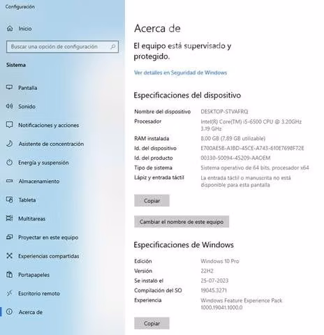 HP Prodesk 400 G4 SSF