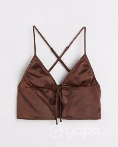 Crop satin HYM nuevo