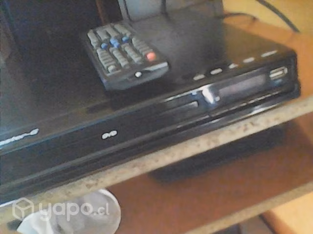 DVD Master G Negro Entrada USB y Disco DVD CD