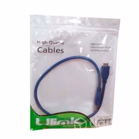 Cable USB 3.0 macho a micro USB 3.0 color azul