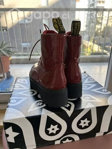 Botines charol rojo - Imagen 3