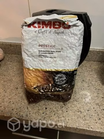 Café grano entero Kimbo 1kg