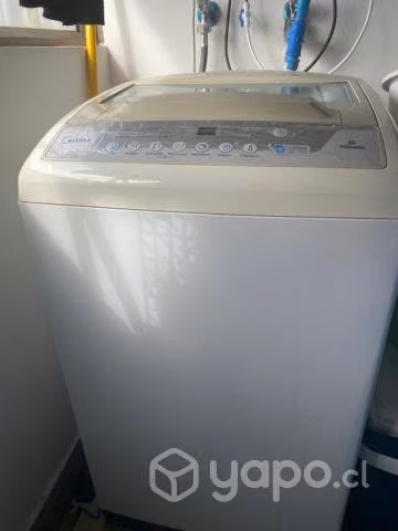 Lavadora automatica, capacidad 8 kg