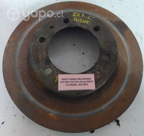 Disco Freno Delantero (TYF109) Toyota Hilux Revo 2