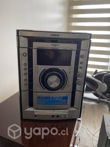 Equipo de sonido sony