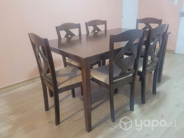 Comedor 6 sillas