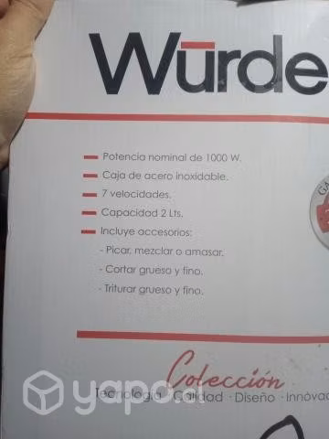 Procesadora de alimentos