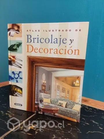 Libro atlas ilustrado de bricolaje y decoración