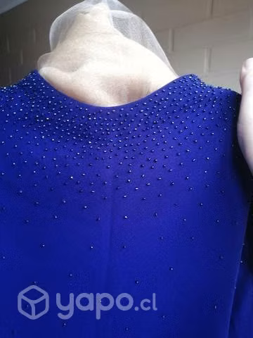Vestido de fiesta azul un sólo uso!